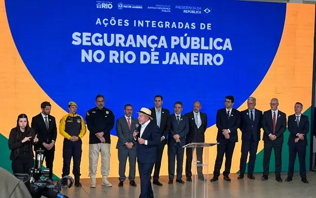 Lula rebate Trump no Rio de Janeiro, defendendo retomar territórios ocupados por facções. Não aceito a ideia de que fac…