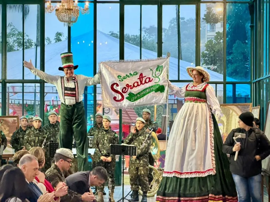 Petrópolis recebe a Serra Serata, festa italiana gratuita no Palácio de Cristal neste fim de semana. Tem de palestra li…