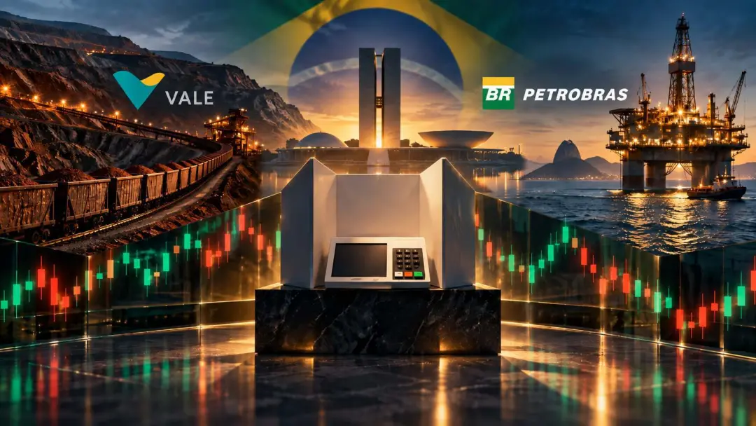 Ibovespa fechou a semana em 185.229 pontos, com queda de 1,06% em cinco sessões, enquanto Vale e Petrobras mostraram re…
