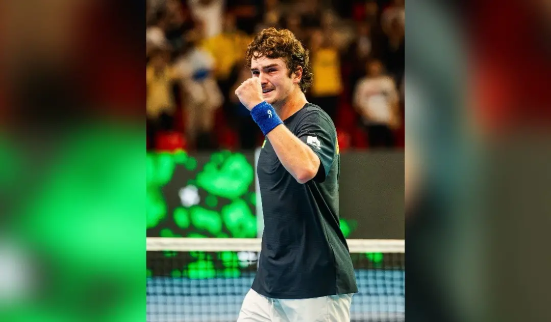 João Fonseca vence de virada o Dominic Stricker pela primeira partida na Copa Davis, abrindo a vantagem de 1 a 0 para o…