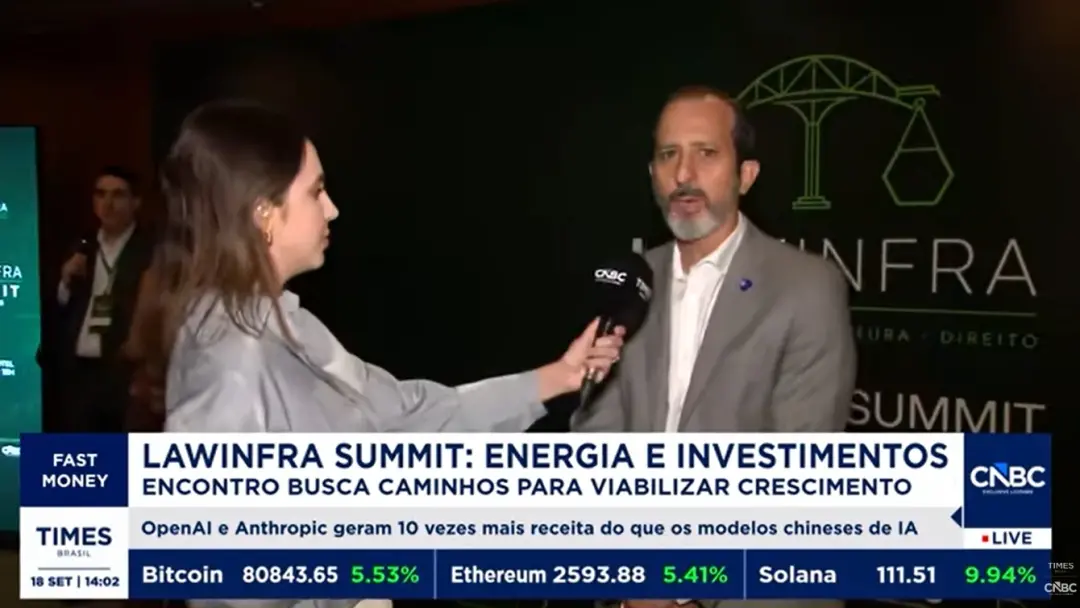 Wagner Ferreira, membro da Comissão de Energia do Instituto dos Advogados, apontou no Lawinfra Summit 2026 que o setor …