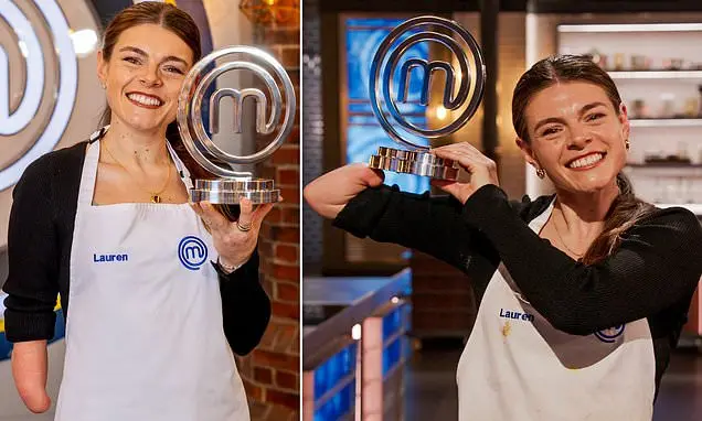 Lauren Steadman ganhou o Celebrity MasterChef na grande final de sexta à noite. É muito bom ver uma atleta paralímpica …