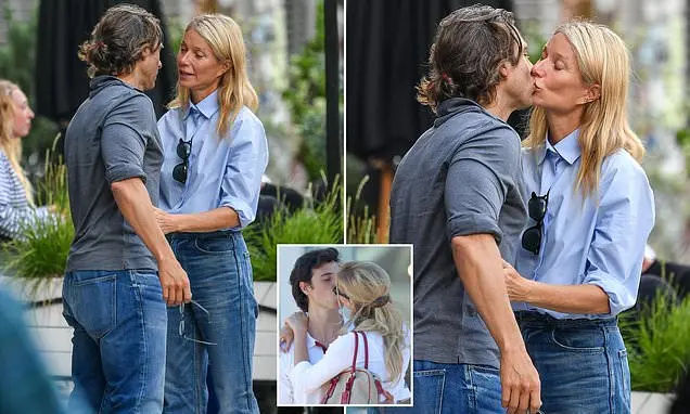 Gwyneth Paltrow e Brad Falchuk trocaram um beijo público em Nova York esta semana. É um gesto de afeto em meio a tanta …