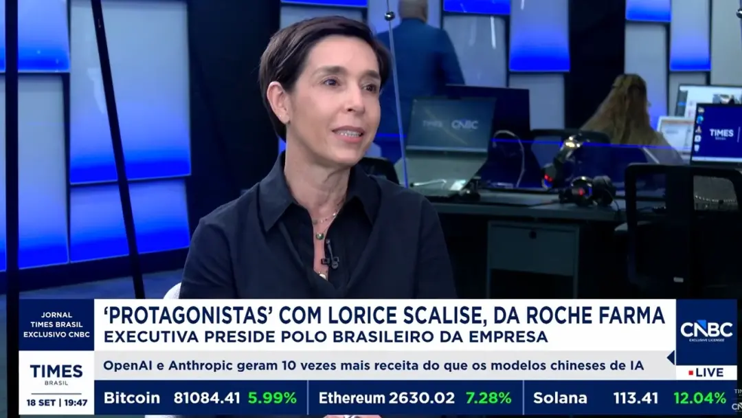 Lorice Scalise, presidente da Roche Farma Brasil, falou sobre o desafio de romper padrões de liderança historicamente m…