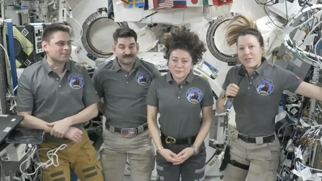 Quatro astronautas da Crew-12 vão voltar à Terra depois de sete meses na Estação Espacial Internacional. É bom ver esse…