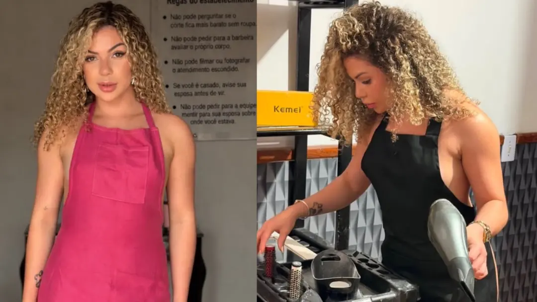 Daniella Motta, barbearia nudista em Florianópolis, estabelece regras após pedidos inusitados de clientes. Proibição de…