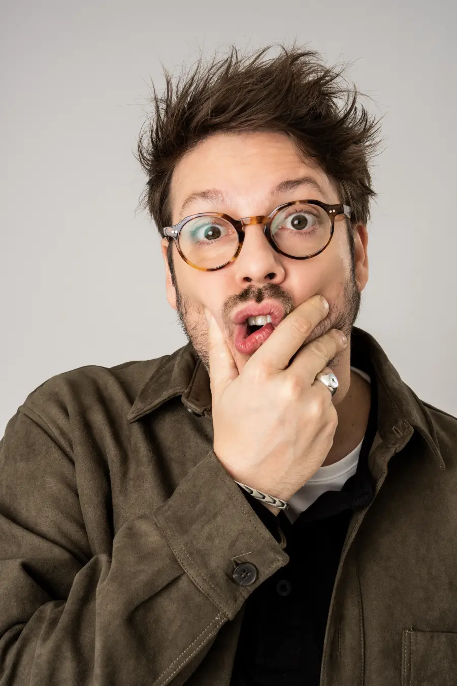 Fábio Porchat comentou sobre o humor na política, dizendo que está duro competir com a realidade do Supremo Tribunal Fe…