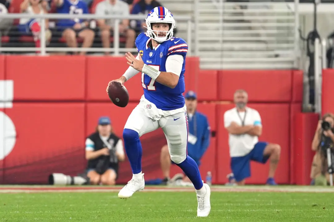 Bills 2 a 0 nos dois primeiros jogos, com Josh Allen responsável por 77 pontos, incluindo 5 TDs no passe. Mesmo com a p…
