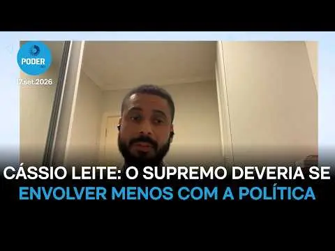 Advogado Cássio Leite apontou que o Congresso tem responsabilidade no protagonismo do STF, pois a falta de decisões leg…
