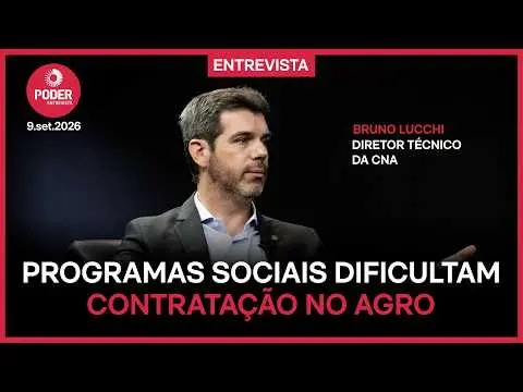 Bruno Lucchi disse que 63% dos candidatos rurais recusaram vagas por medo de perder o Bolsa Família. Essa situação atra…