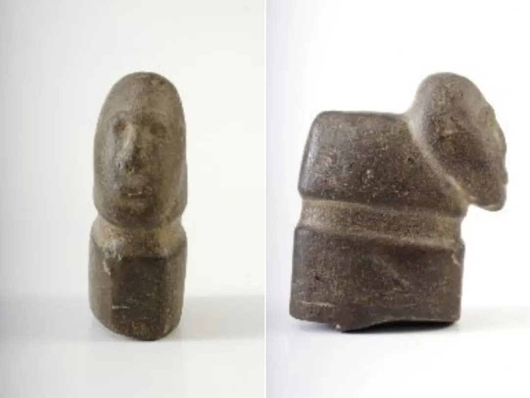 Ídolo de Iguape, escultura de pedra encontrada por caiçaras em 1906 no Sambaqui do Morro Grande, ainda intriga arqueólo…