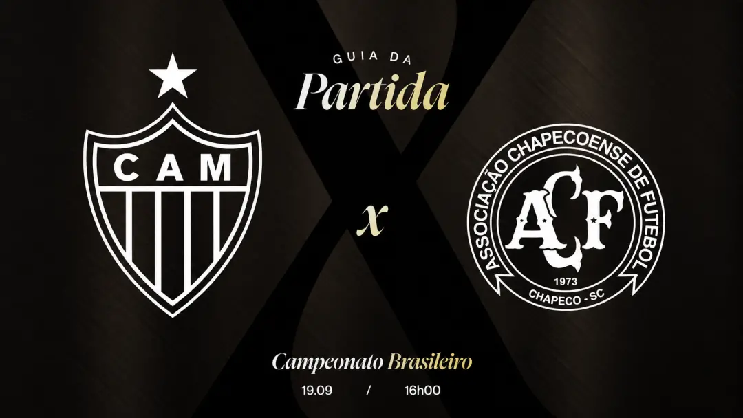 Arena MRV recebe Atlético contra Chapecoense no dia 19 de setembro, às 16h, na rodada 28 do Brasileirao. O Galo tem 66.…