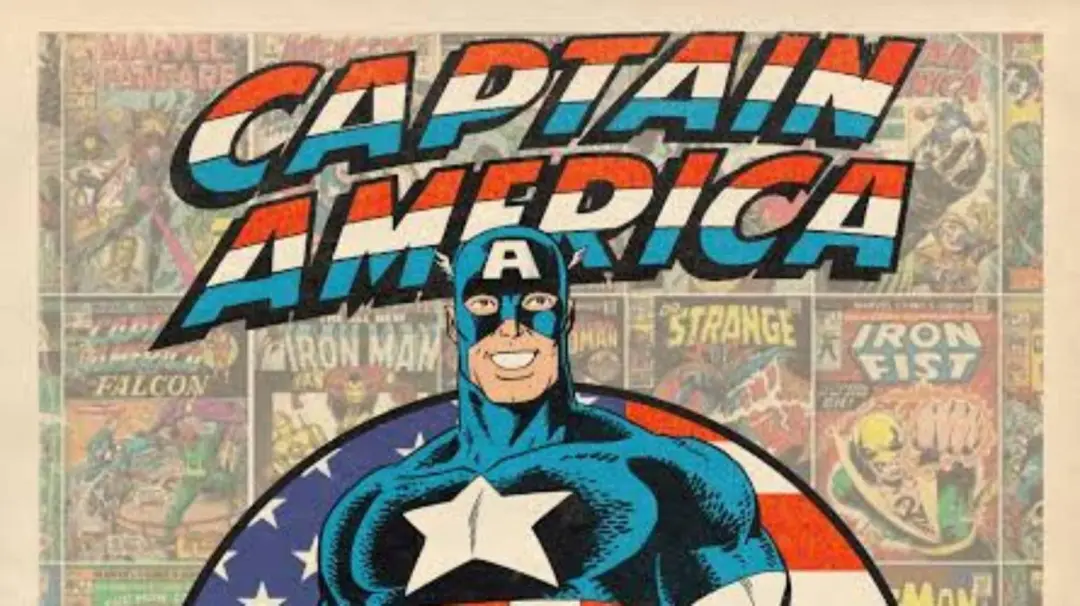 Um storyboard original de Capitão América de 1974 foi vendido por 3.750 dólares. O valor subiu porque Marvel mudou a po…