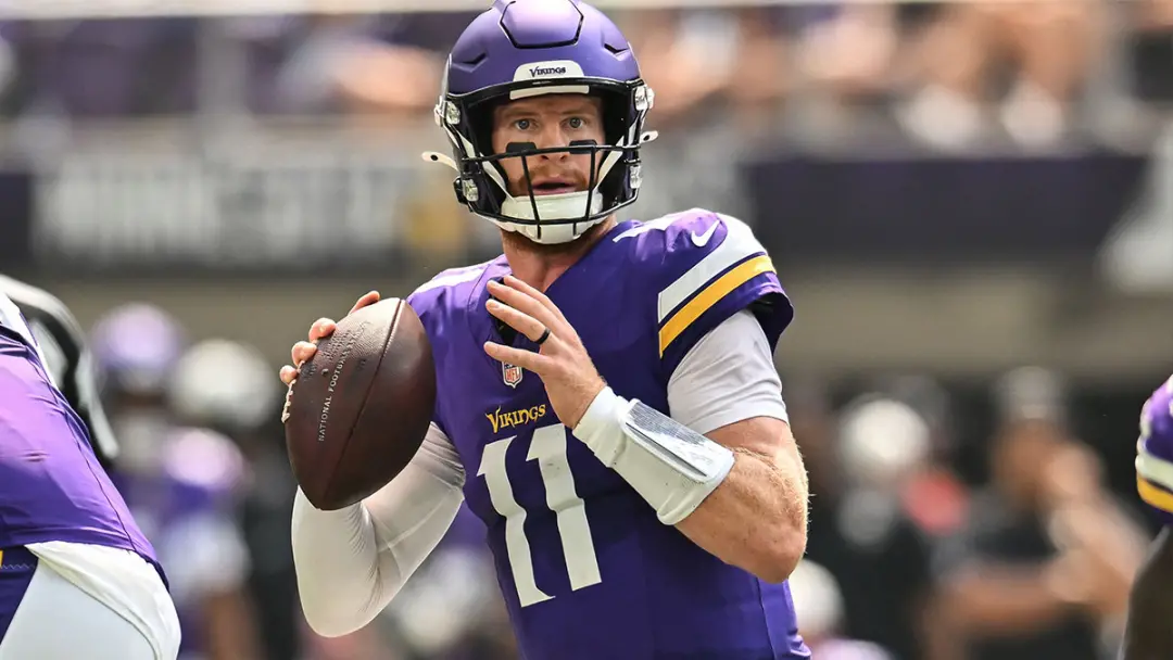 Minnesota Vikings terá Carson Wentz como quarterback contra Chicago Bears na Semana 2, já que Kyler Murray está fora pe…