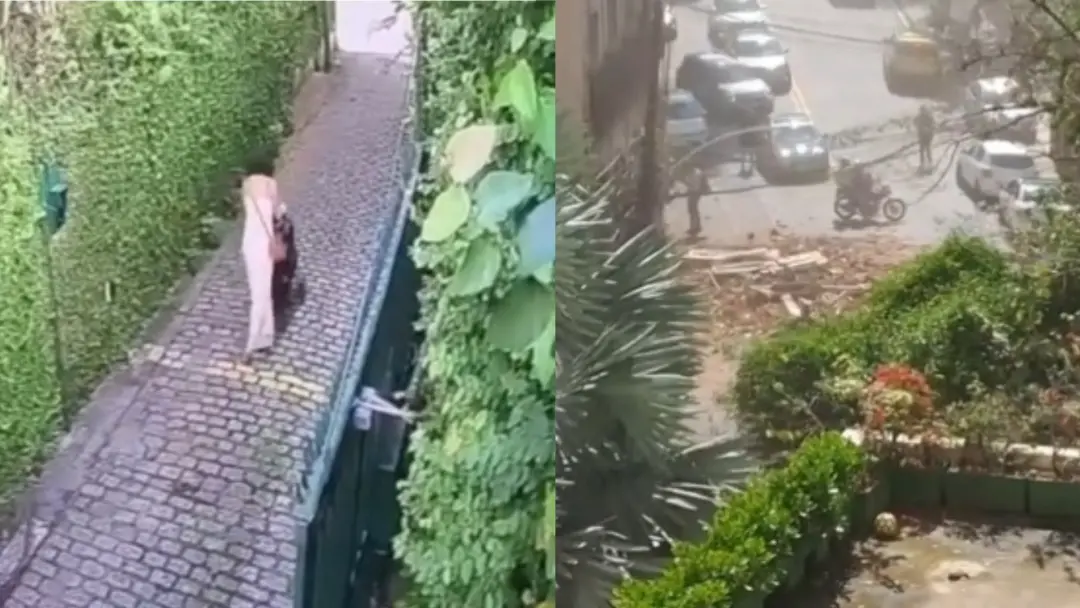 Cosme Velho, Rio, casarão desabou, mãe e filha saíram feridas. Acontecimento chama atenção pra deterioração dos imóveis…