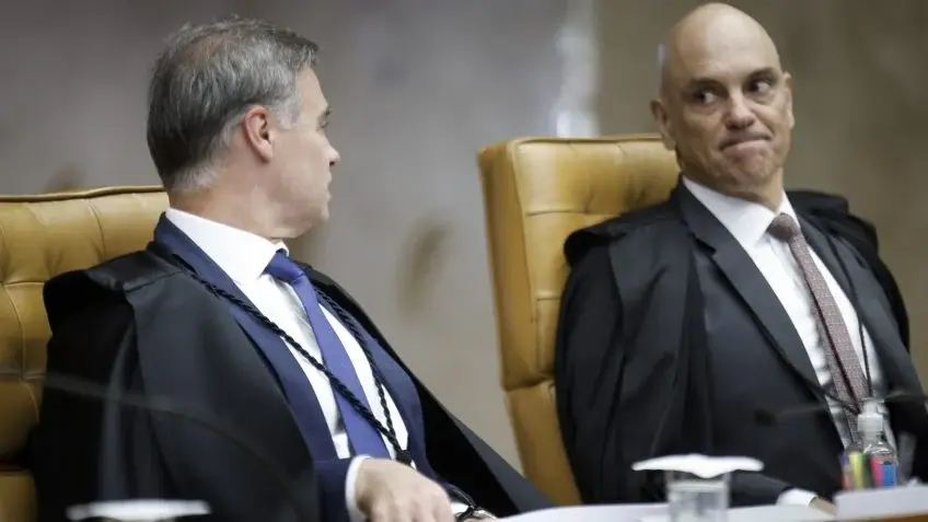Ministro Mendonça apresentou relatório da PF para investigar Alexandre de Moraes sobre suposta ligação com Vorcaro no S…