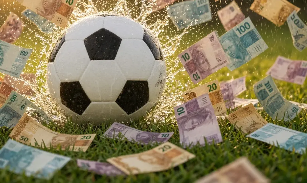 Mais de R$ 1 bilhão em contratos de patrocínio máster de bets no futebol brasileiro. Com 13 dos 20 clubes da Série A te…