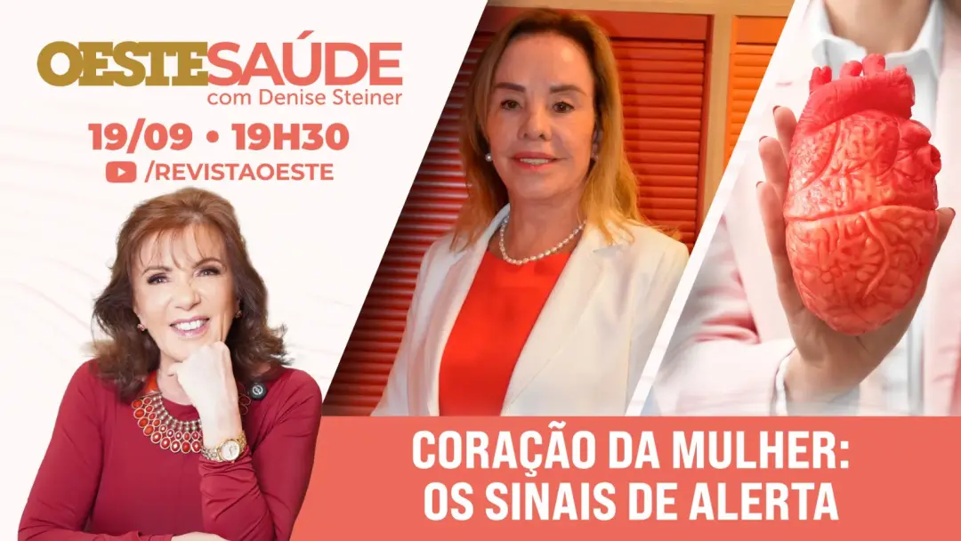 Denise Steiner apresenta o Oeste Saúde com o tema coracao da mulher e sinais de alerta, começando aos sabados a partir …