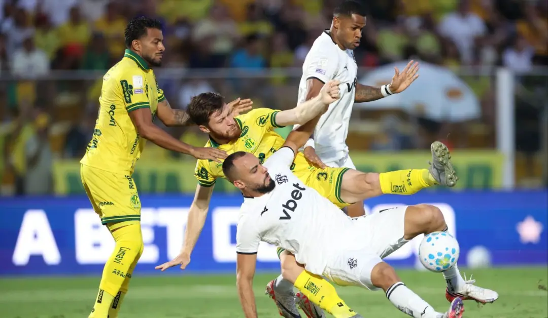 Mirassol vence Botafogo por 2 a 0 no Maião, na 28 rodada do Brasileiro. A vitória dá fôlego ao time, que chega aos 32 p…