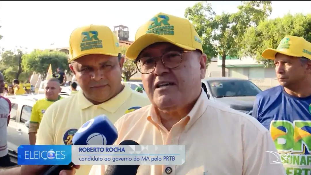 Roberto Rocha falou sobre investimentos em rodovias, ferrovias, portos e aeroportos do Maranhão durante a agenda de cam…
