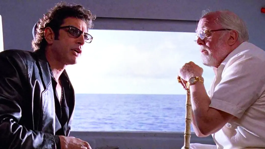 33 anos depois, o filme Jurassic Park mostra como a ambição humana toca na natureza. A crítica de Ian Malcolm sobre bri…