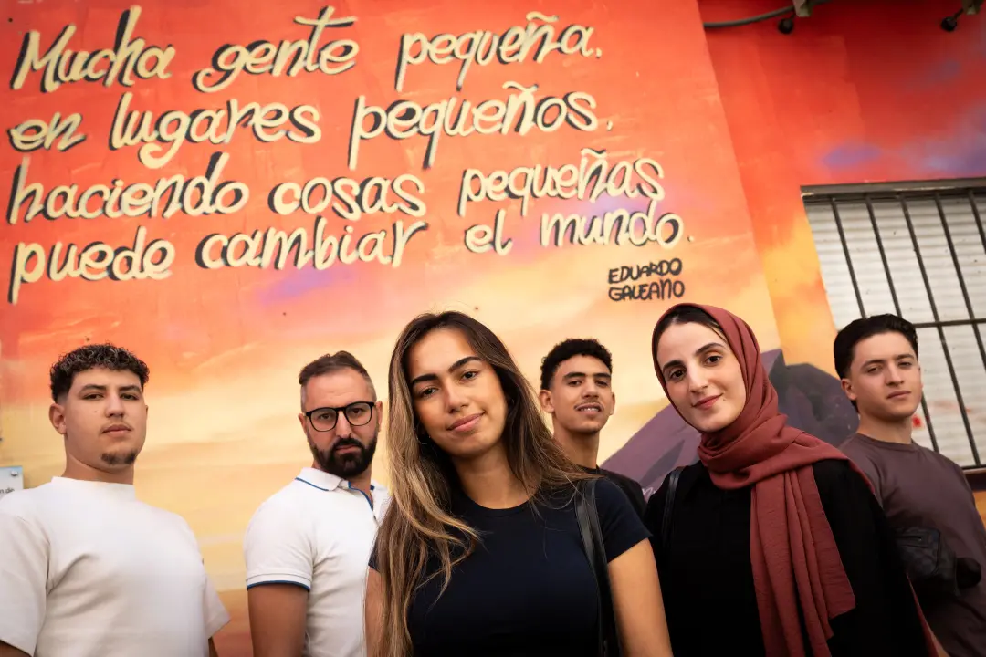 Anas Aouin, que chegou à Espanha por Ceuta em 2021, relata o aumento da pressão por causa do que aconteceu em Ceuta. El…