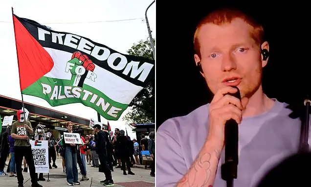 Ed Sheeran chorou no concerto em Filadélfia e pediu desculpas aos pais por trazer o conflito Israel Gaza para o show. A…