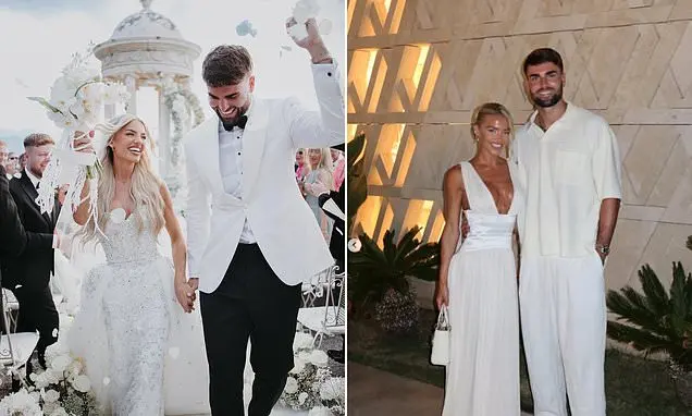 Molly Smith e Tom Clare casaram na ilha de Maiorca, na Espanha, depois de se conhecerem em um reality show. A viagem de…