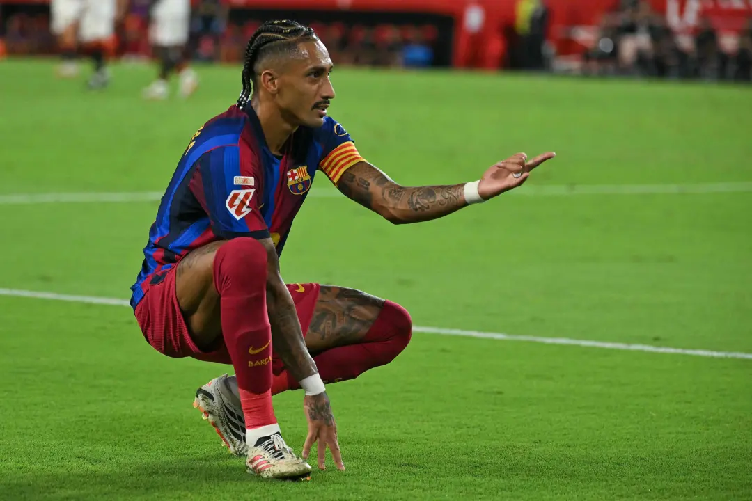 Raphinha fez quarto hat-trick pelo Barcelona na La Liga, superando marcas de Neymar, Eto'o e Mbappé no Campeonato Espan…
