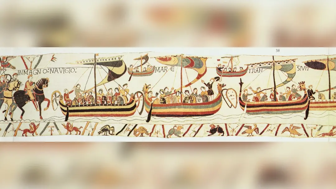 Mais de 100 mil ingressos já foram vendidos pra Tapeçaria de Bayeux no Museu Britânico. O retorno dessa peça de 68 metr…