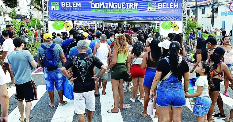 Domingueira em Belém, no Parque Linear, recebe neste domingo shows e atividades gratuitas. É bom ver a prefeitura ocupa…
