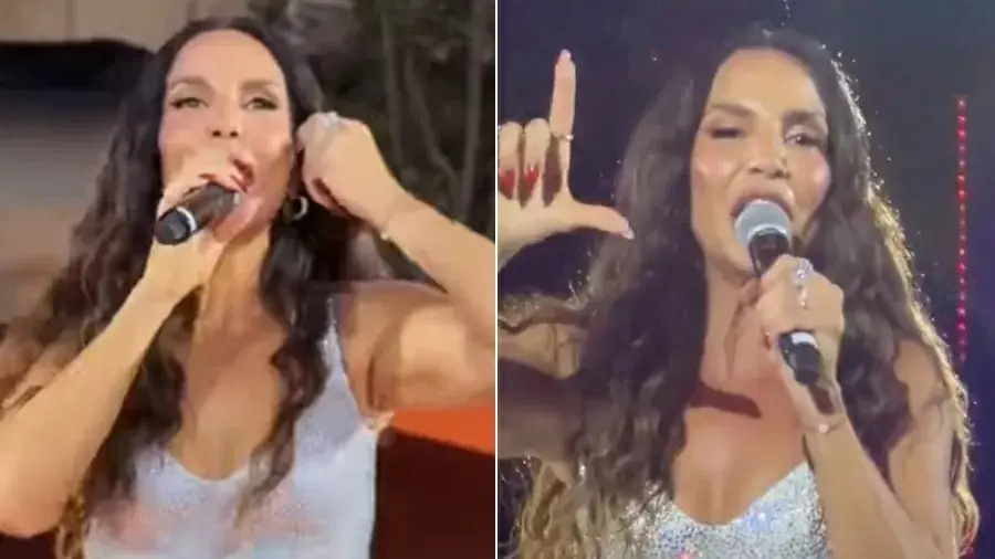 Ivete Sangalo fez o sinal de L em Belo Horizonte durante o show, reagindo ao grito do público por Lula. Ela tem a habil…
