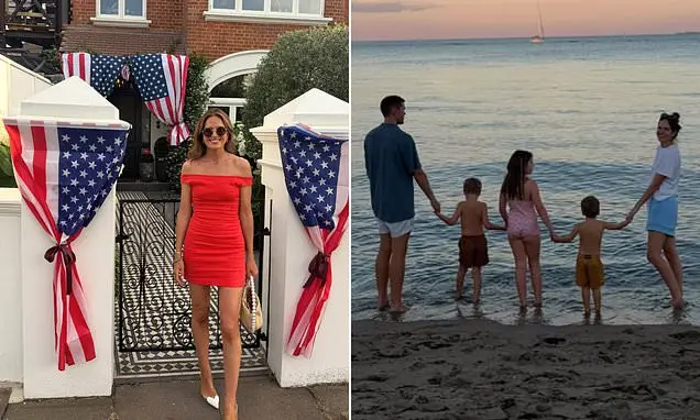 Binky Felstead mudou permanentemente para Connecticut com os três filhos para apoiar a carreira do marido Max Darnton. …