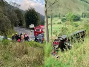 Cinco vidas perdidas após um ônibus cair de ribanceira no Vale do Paraíba, interior de São Paulo. É um peso imenso ver …