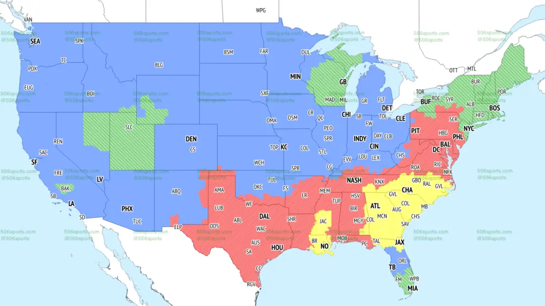 Bills batendo Lions por 41 a 31 na primeira rodada da NFL. O FOX vai ter doubleheader, mostrando um jogo às 13h e outro…