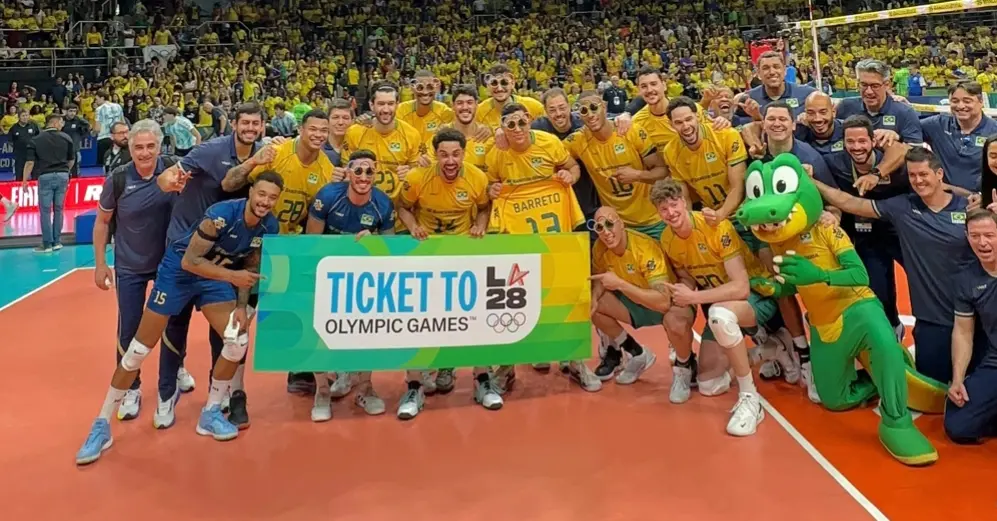 Brasil derrotou Argentina por 3 a 0 no Maracanãzinho, garantindo vaga olímpica para Los Angeles 2028. A tensão pós jogo…