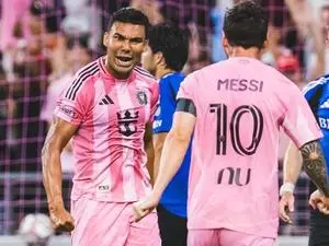 Casemiro no Inter Miami sendo exaltado por portal espanhol por se reinventar. Ver alguém se adaptar a um novo cenário m…