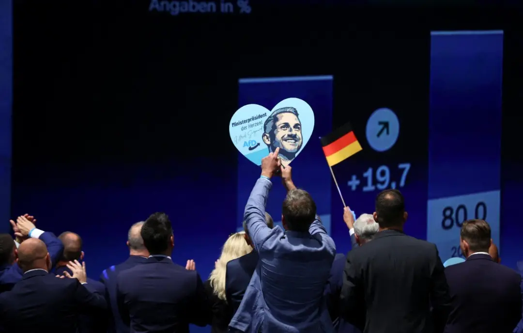 5,5% em Mecklenburg-Pomerânia Ocidental, o pior resultado da CDU na região desde a Segunda Guerra Mundial, por pesquisa…