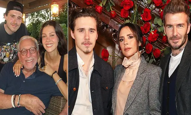 Brooklyn Beckham recebe conselhos de negócios de Nelson Peltz para construir um império com Nicola, em meio a uma briga…