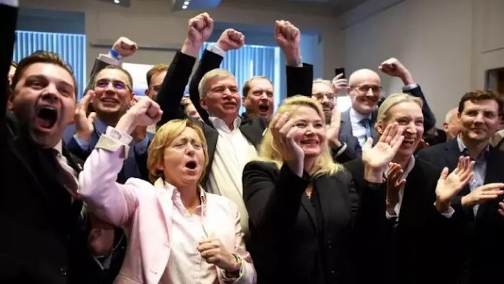Mecklemburgo-Pomerânia Ocidental teve a AfD liderando com 38% dos votos, com o SPD em 36,5%. Esse crescimento da AfD mo…