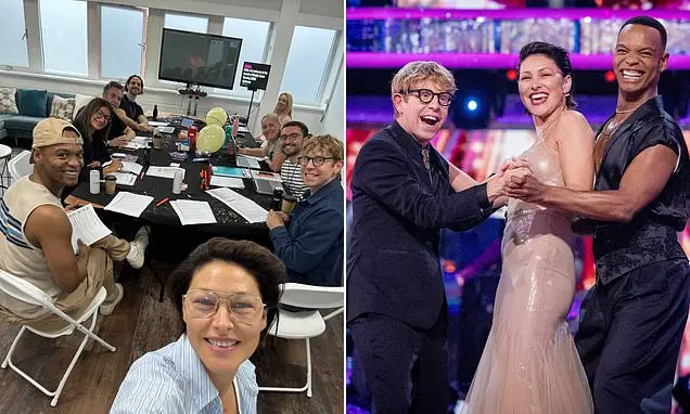 Emma Willis, apresentadora nova do Strictly, compartilhou fotos dos bastidores com a série começando no sábado. Ver o p…