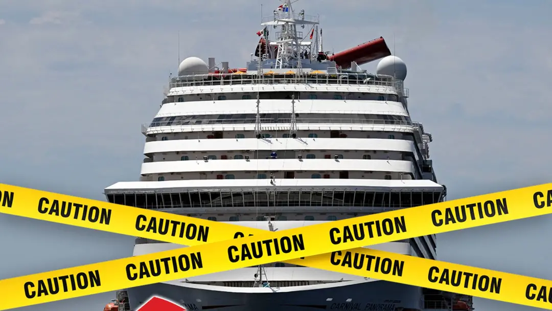 Carnival Cruise ship fez uma virada para buscar um homem que caiu ao mar perto do México. A situação mostra o risco rea…