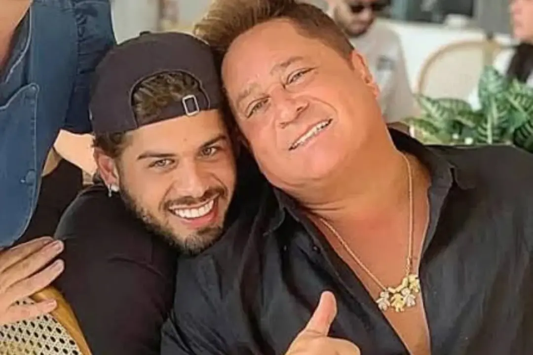 Zé Felipe ironizou Leonardo depois que Poliana Rocha postou sobre os 21 dias sem beber do marido. A gente viu o filho t…