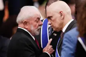 STF, com o ministro indicado por Lula pedindo vista, suspendeu sessão sobre investigação na Corte. A tentativa de afast…