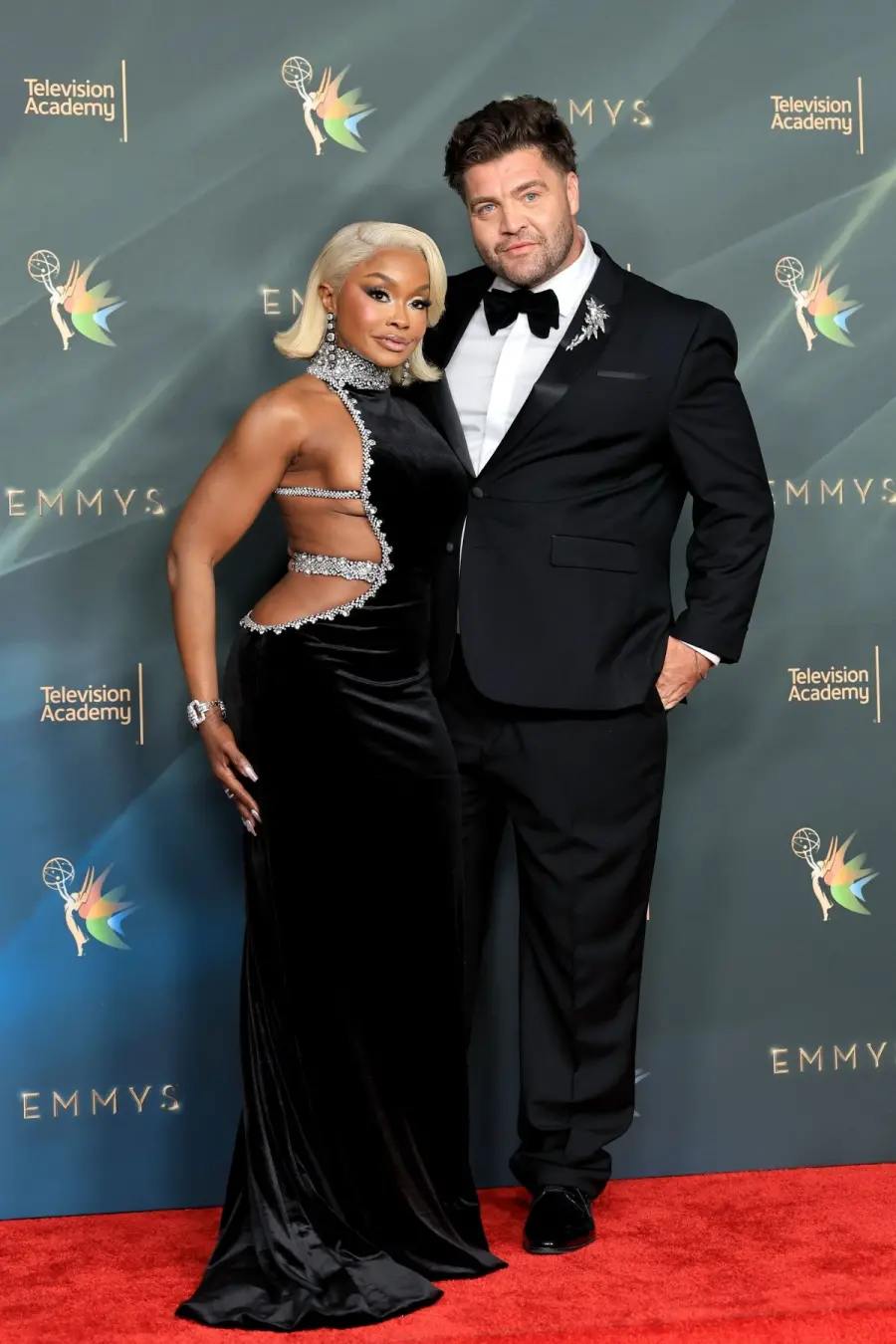 CT Tamburello falou sobre o romance com Phaedra Parks, confirmando que estão em um bom lugar enquanto passeava no tapet…