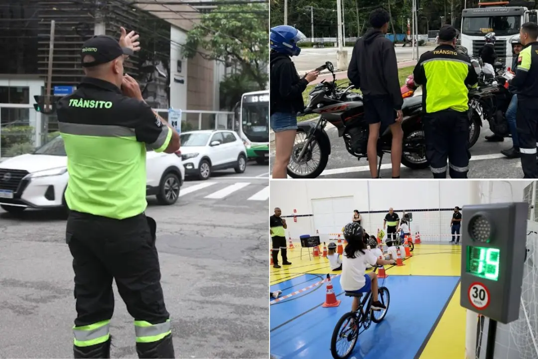 Seis cidades da Baixada Santista têm ações educativas até sábado sobre segurança no trânsito. É bom ver o foco em motoc…