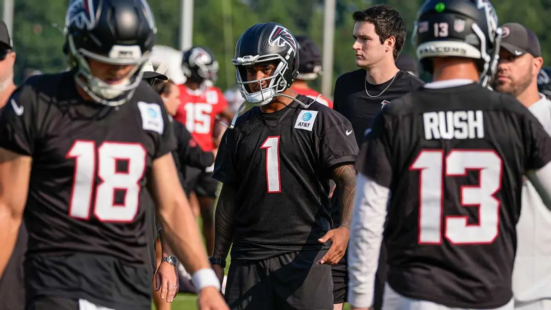 Robert Griffin III comentou sobre o desempenho de Cooper Rush e Jack Strand, quarterbacks do Atlanta Falcons. Ele quest…