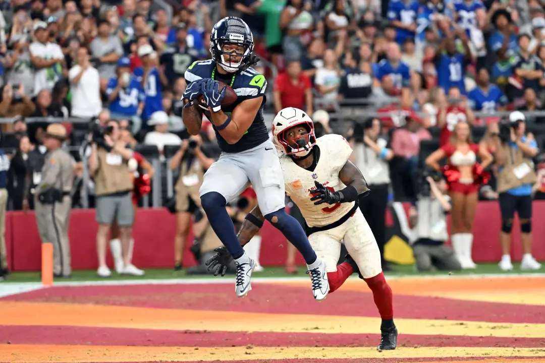 Seahawks venceu o Cardinals por 2 a 0, com Jaxon Smith-Njigba fazendo nove recepções para 155 jardas. O resultado mostr…