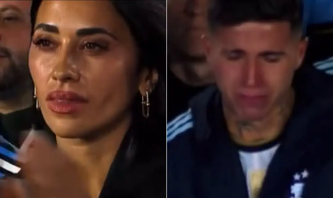 Enzo Fernández aos prantos durante a despedida de Messi na Argentina. A reação dele chamou atenção nas redes sociais. A…