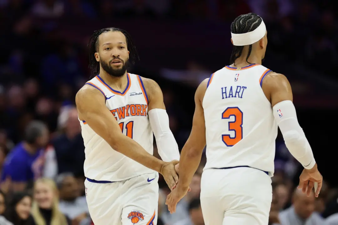 Philadelphia 76ers é o time que Stephen A. Smith aponta para o New York Knicks observar nesta temporada, mesmo com o hi…
